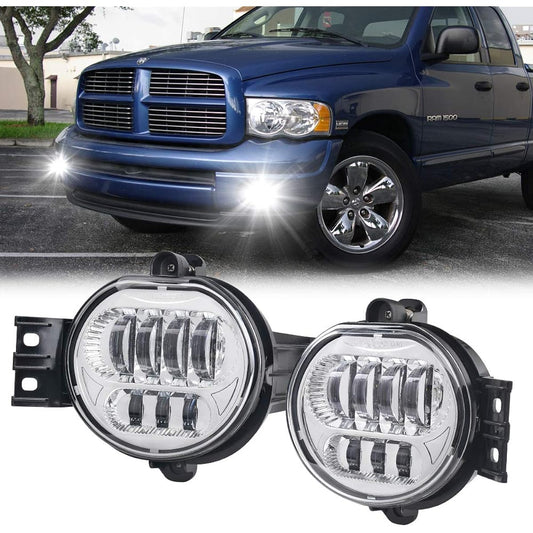 TUGWUETLWU LED Fog Light Dodge 3rd GAM 1500 2002-2008 RAM 2500/3500 DODGE DURANGO Pickup Track replacement Fog Lamp 2005 2005 2007 2007