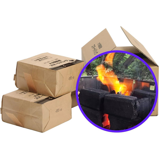 Natural Workshop Harvest Oga Binchotan Smart Pack 0.8kg 3 pieces