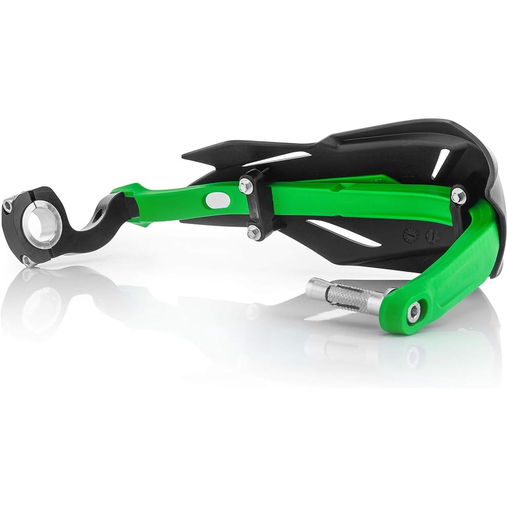 Acerbis AC-22397 X-FACTORY Hand Guard, Unisex, Black/Green