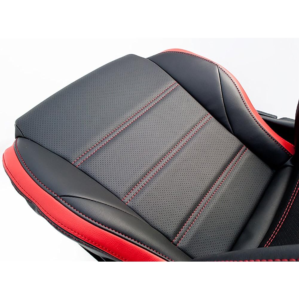 G'BASE Design Seat Cover Black x Red Daihatsu Copen LA400K Product Number: GSC-008