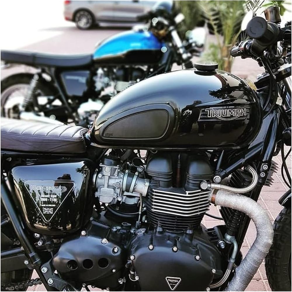 Motone Tank Pad General Purpose Street Twin Thruxton R/RS Bobber Speedmaster Pinstripe MTE081