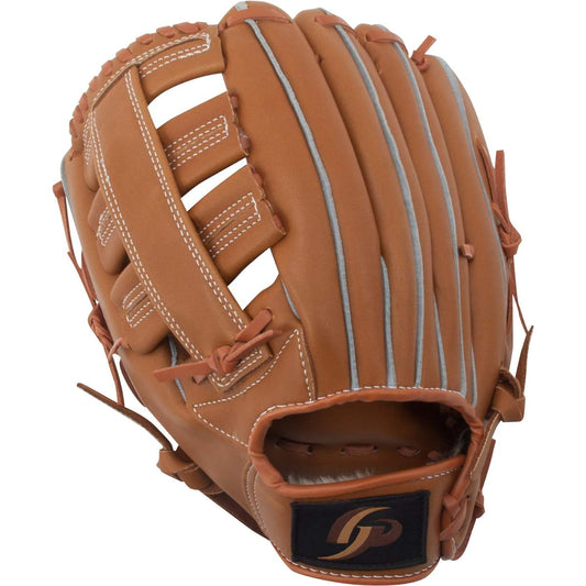 GP Baseball Glove, Softball [Supervised by Koshien Players] (General/Adult/Infant/Children) (Right Throw/Left Throw) All Round 8~12.5 inches Beginner Club Activities Grass Baseball Practice
