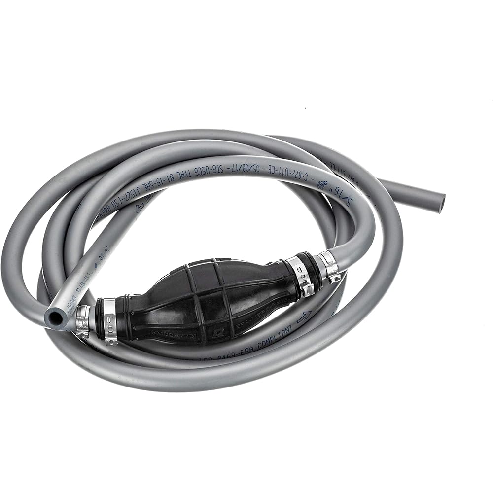 QuickSilver 8M0061890 Fuel Line Axen Buri -Length 9 Feet Primer With Light bulb