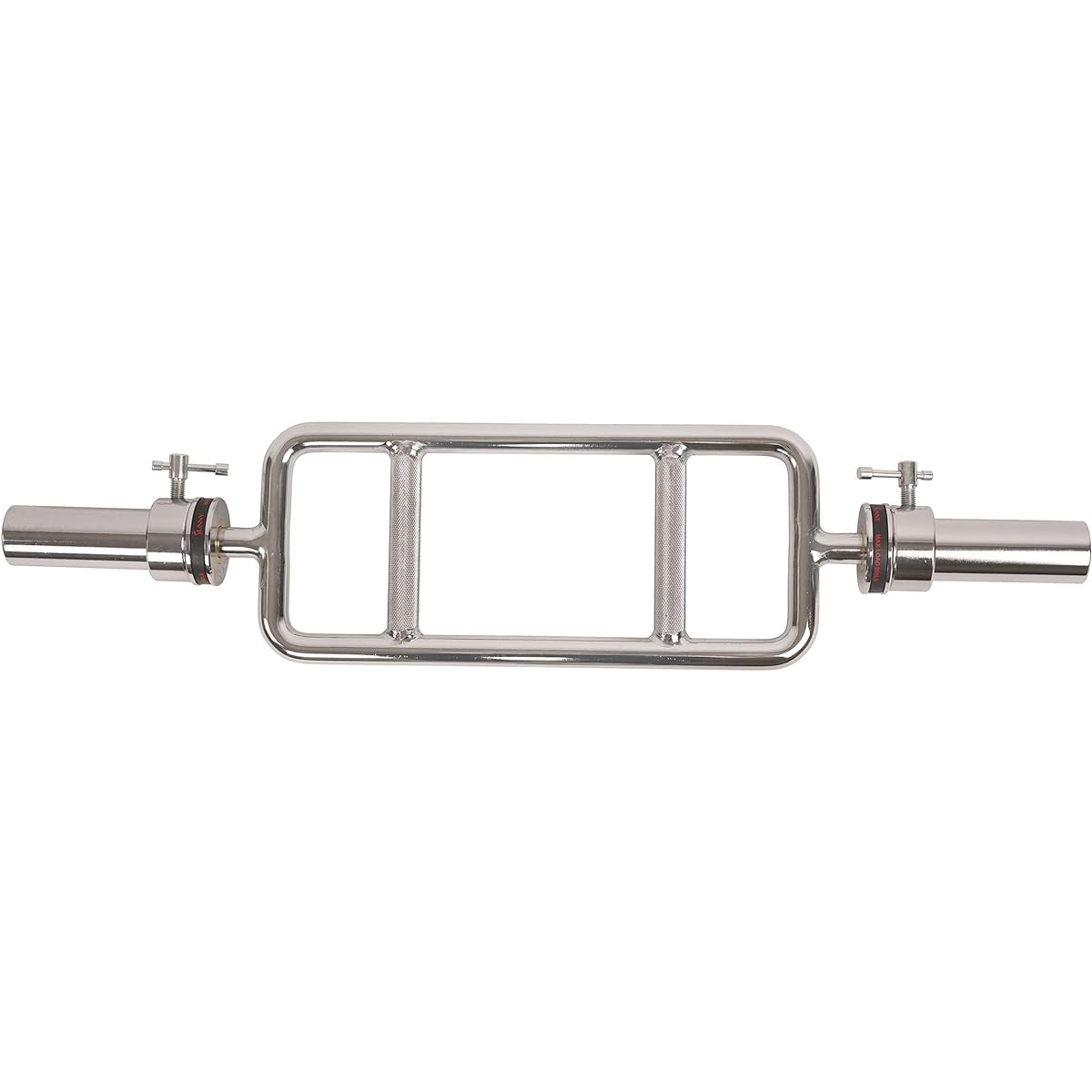 Sunny Health & Fitness 34" Olympic Triceps Bar with Ring Collar S
