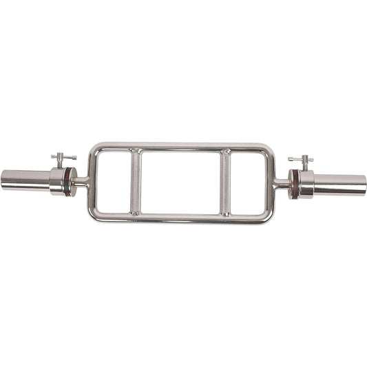 Sunny Health & Fitness 34" Olympic Triceps Bar with Ring Collar S
