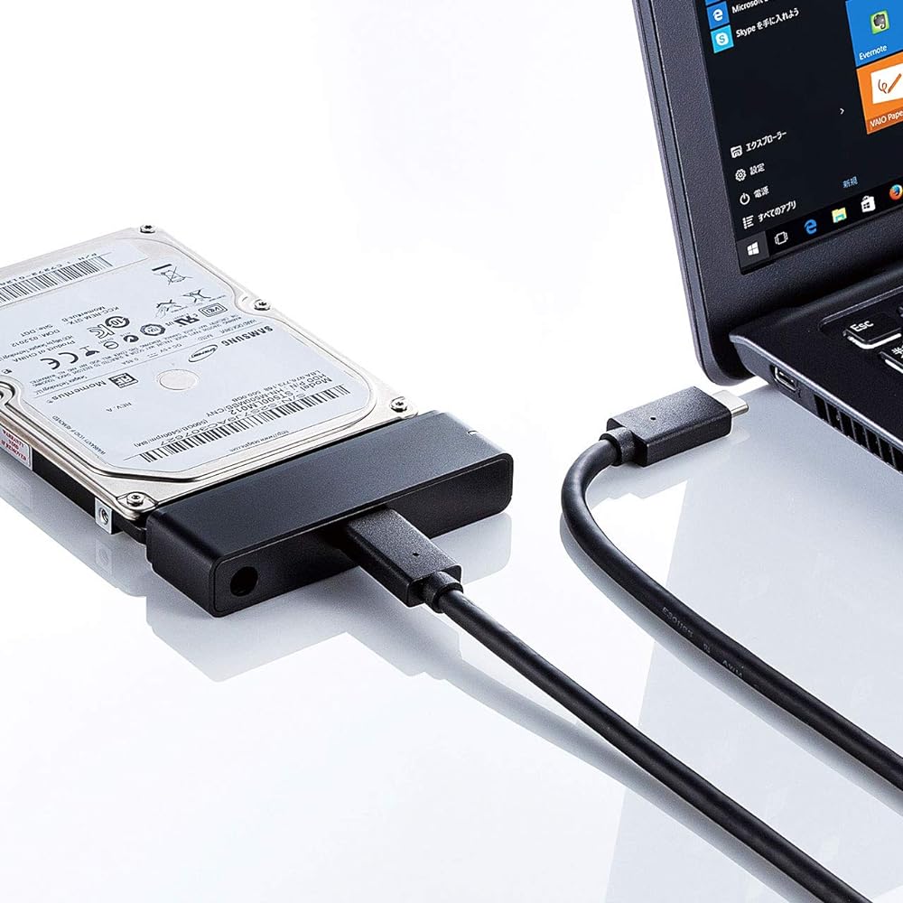 Sanwa Supply SATA-USB3.1 Gen2 conversion cable USB-CVIDE7