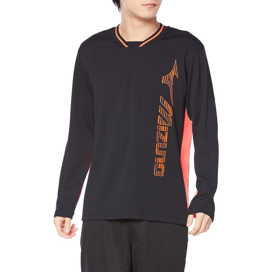 [Mizuno] Tennis Wear Sweatshirt Sweat Absorbent Quick Drying UPF50+ Dynamotion Fit 62JC2001