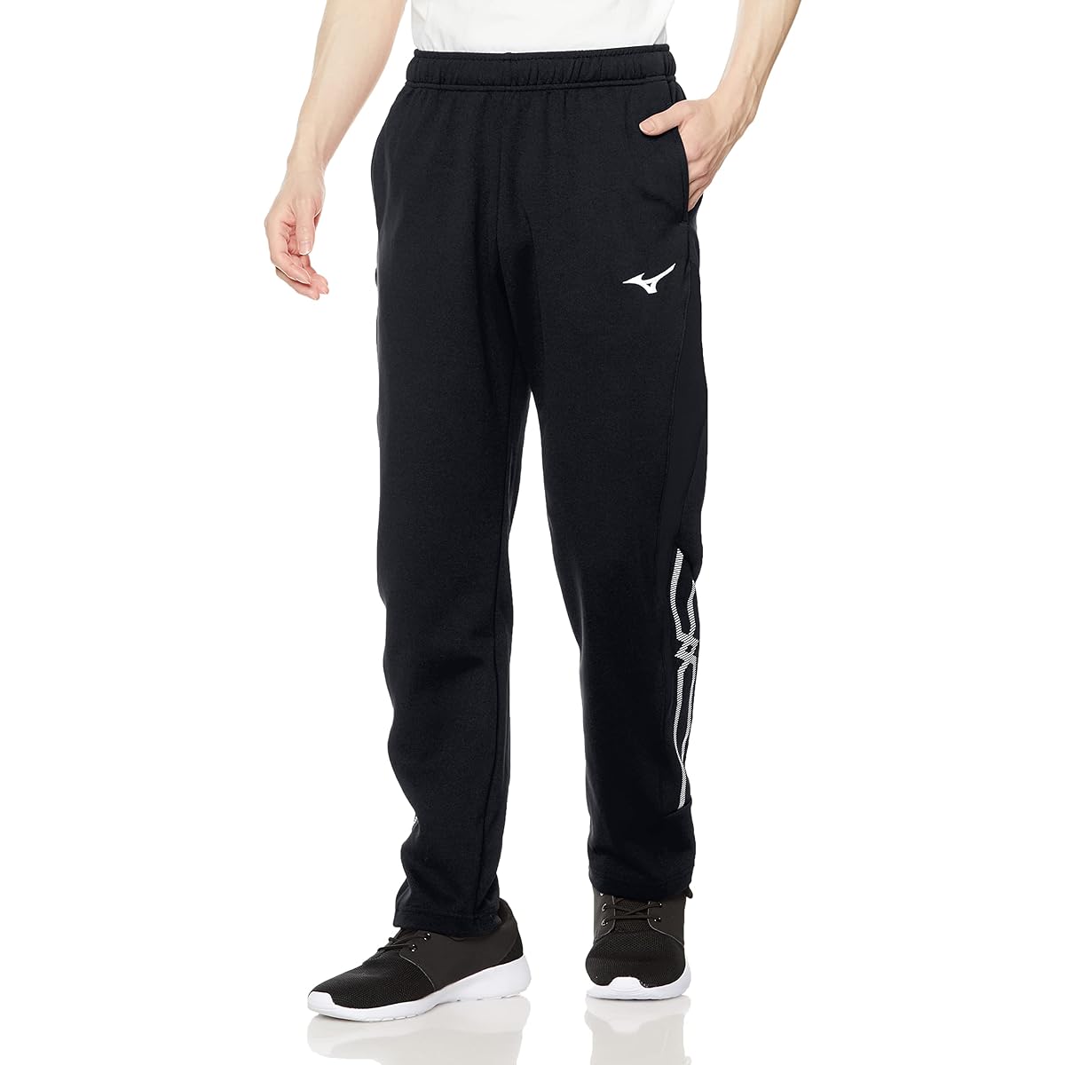 [Mizuno] Training Wear, Warm-up Pants, Sweat Absorbent, Quick Drying 32MDA140