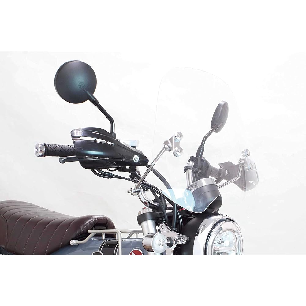 Special Parts TAKEGAWA Knuckle Guard Black Cross Cub 110 (JA60)/Dax 125 (JB04) 09-11-0303