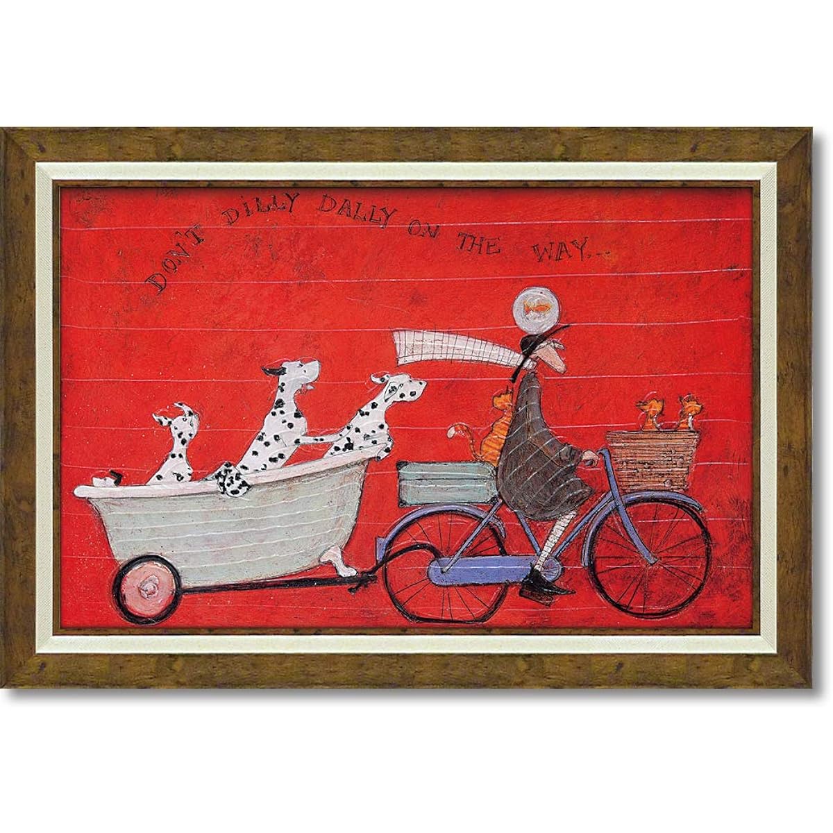 U-Power Art Frame/Modern Contemporary Multi Weight: Approx. 1.5kg Sam Toft Gel Art Frame ST-16021