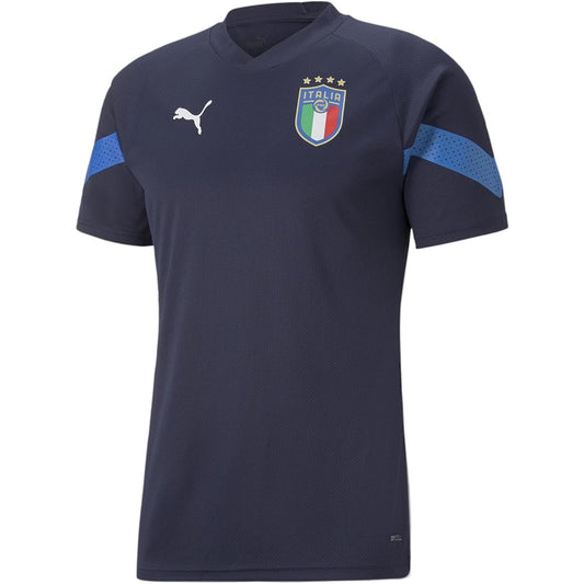 PUMA 767081 Men's Soccer T-Shirt FIGC COACH TR SS Shirt