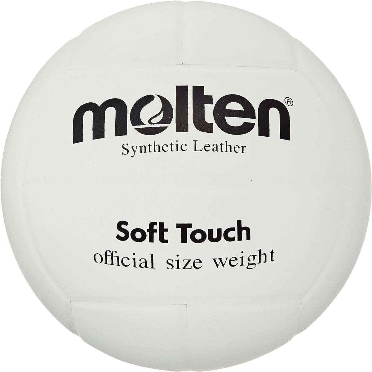 molten Volleyball Soft Touch No. 4 Ball Artificial Leather White MTV4SLW