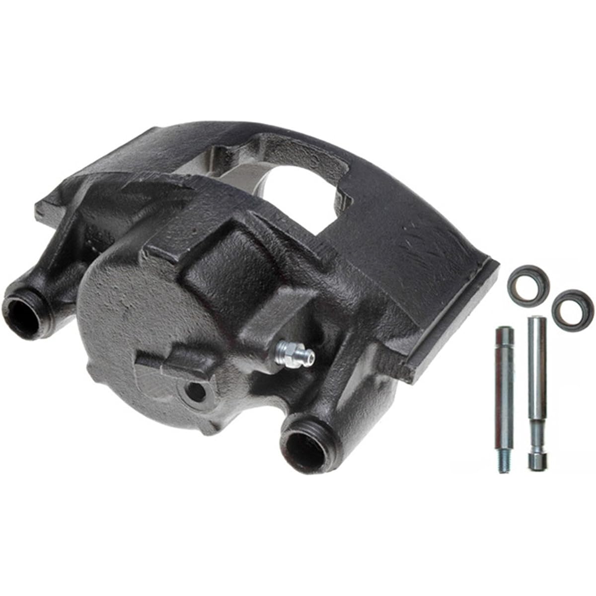 ACDelco 18FR746 Professional Front Driver Side Disc Brake Caliper Assembly without Pads (Friction Ready Non-Coated), Remanufactured