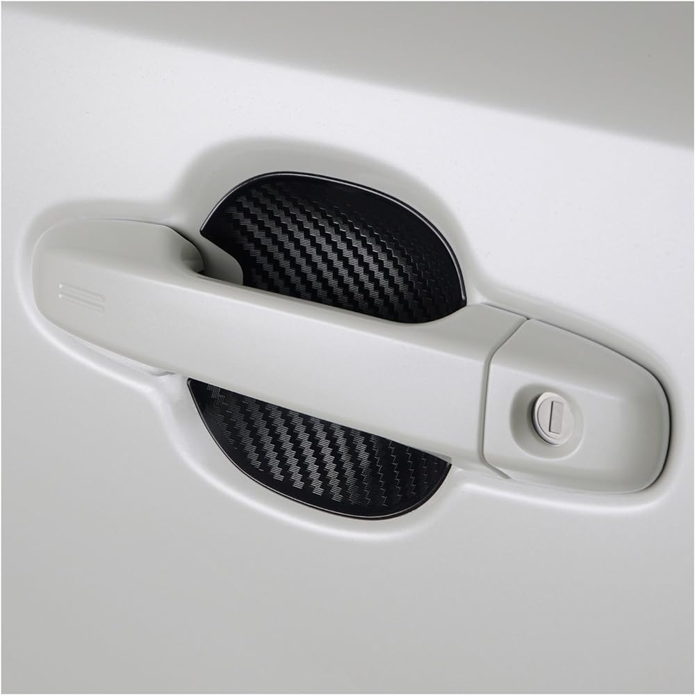 ALPINE Protects from scratches and has a dress-up effect Door handle protection for Toyota vehicles (Set of 2 left and right) SSK-DR02Y