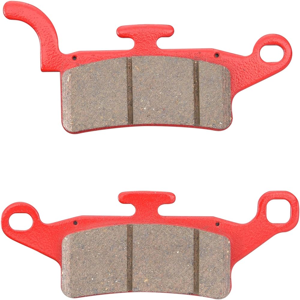 Daytona 99851 Motorcycle Brake Pads, Red (Semi-Metal Pad), Axis Street (12-17), etc., For Front Use, No Thread: 93