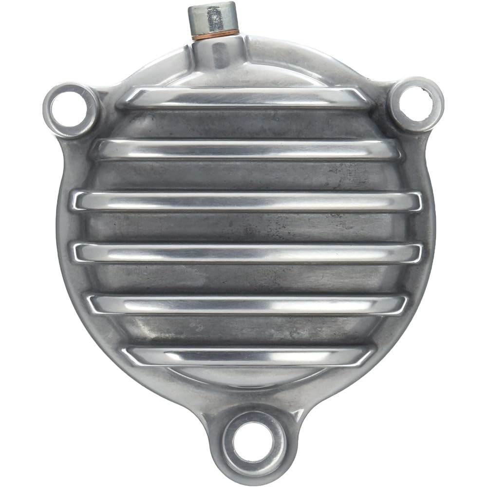 Daytona 93256 KEDO Motorcycle Oil Filter Cover, Buffing Finish, SR400/500 (78-21)
