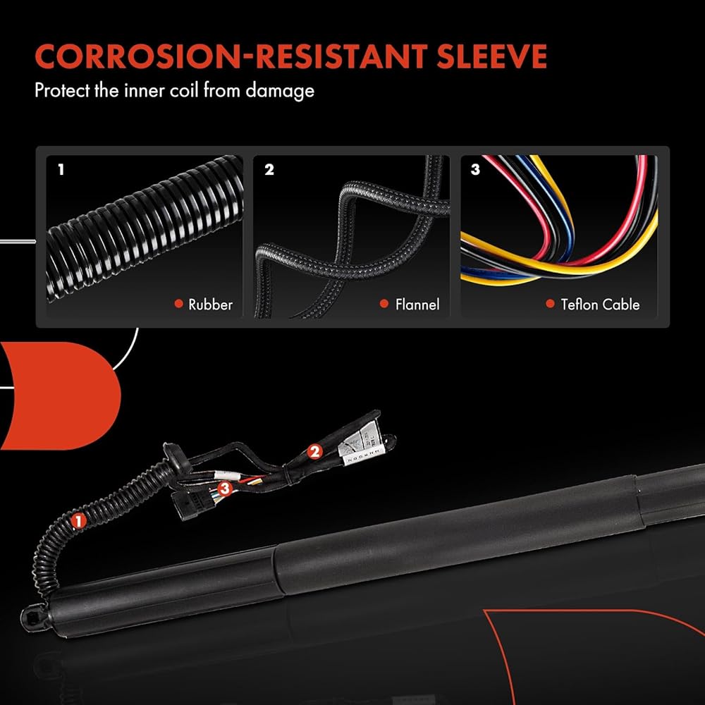 A-PREMIUM Left Tail Gate Gate Power Lift Support Shock Strut BMW F25 X3 2011-2015 Compatible with Sports Utility