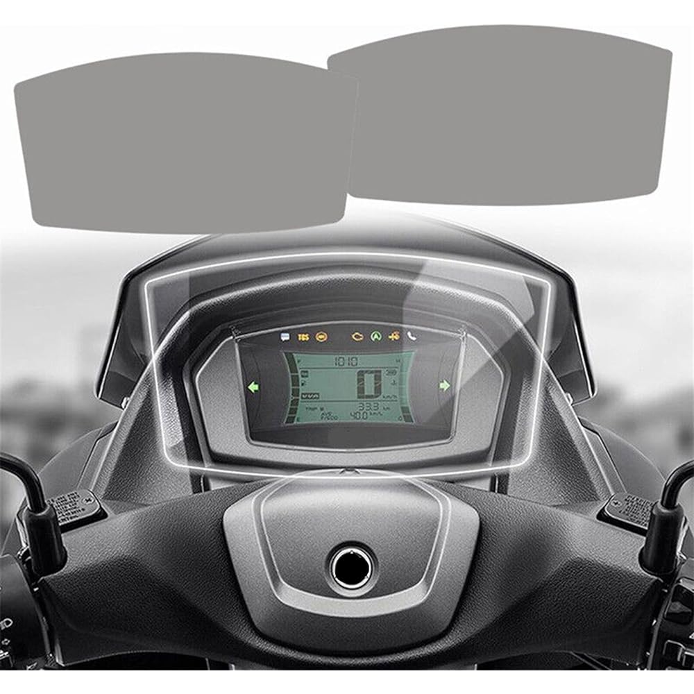 DEMUR Motorcycle Instrument Dashboard Cluster Scratch Protection Film Screen Protector For Yamaha NMAX 155 NMAX155 2021 2022 2020 Dashboard Screen Protector (Size : 5 PCS)