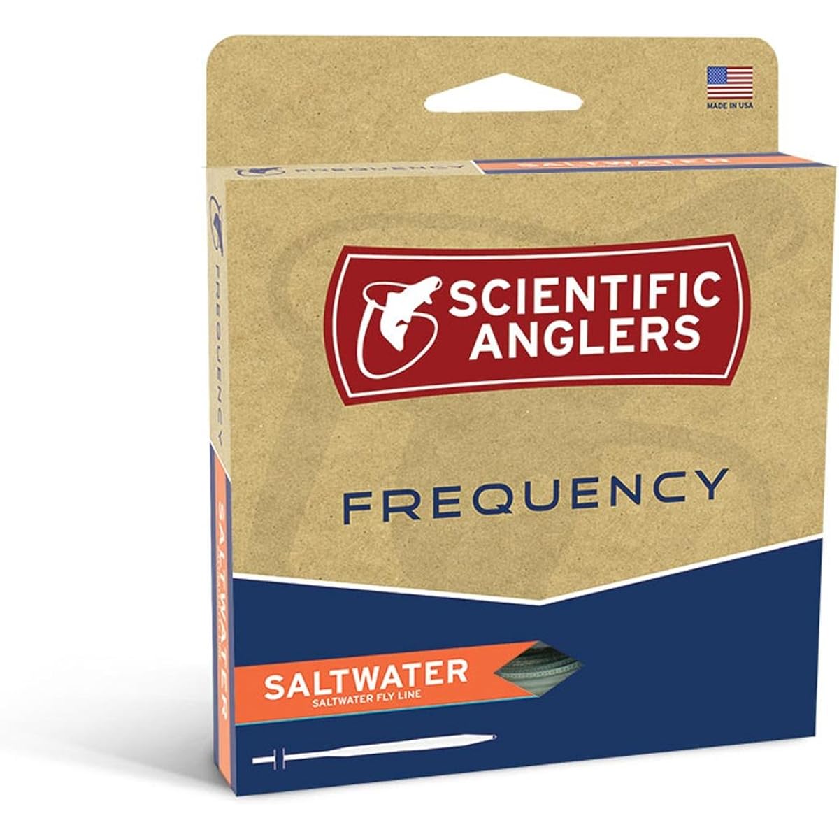 TIEMCO Fly Line Scientific Anglers Frequency Saltwater WF 90FT 27.4m #8 225 Grain F 30lb Core 125680