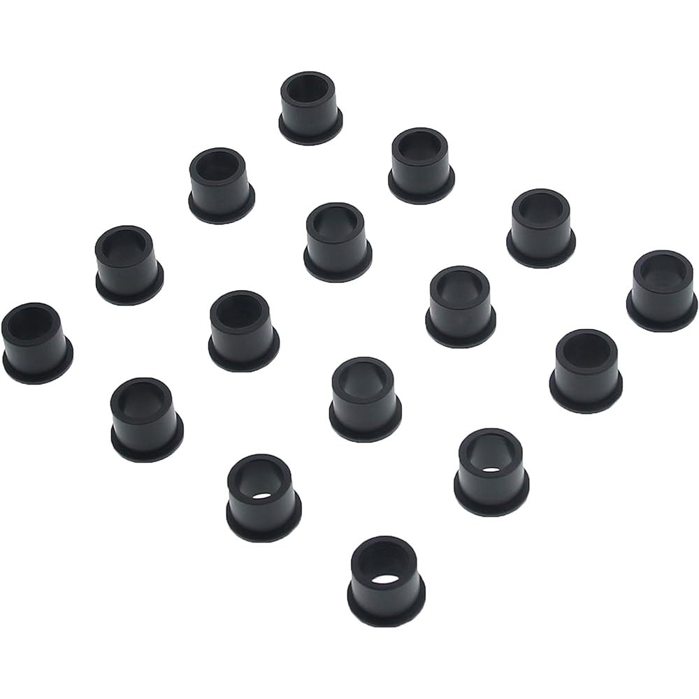 Race Driven Front Upper & Lower Arm Bushings on Both Sides for Yamaha Grizzly Raptor Breeze Banshee Warrior Blaster