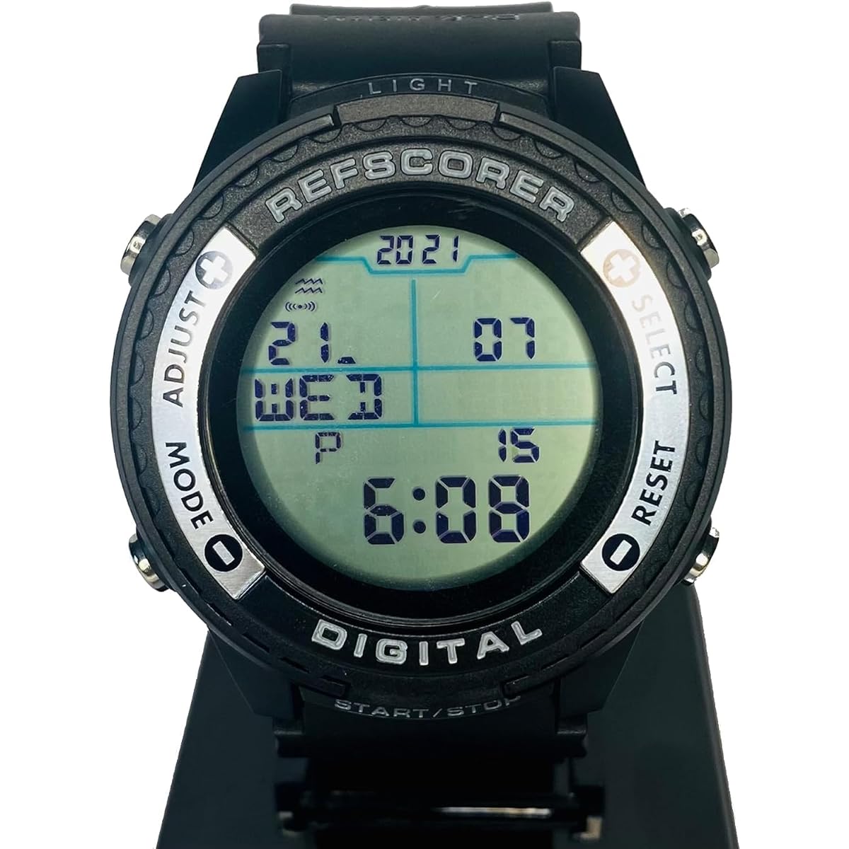 [World's first score recording function] Digital referee watch soccer [RefStuff RefScorer] Referee vibration vibration