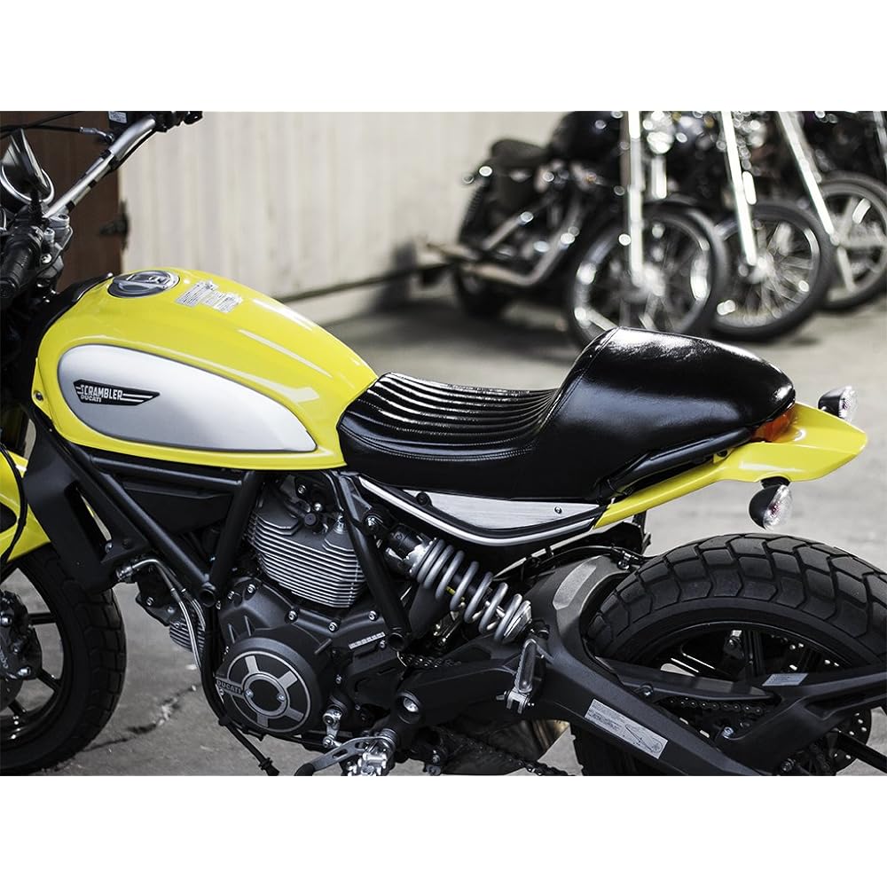 MOTOR ROCK Ducati Scrambler side cover black MR-SM068B
