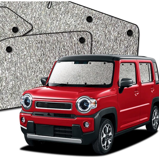 Hobby Craftsman Sunshade Seamless Sunshade New Model Hustler MR52S MR92S J Style J STYLE HUSTLER Car Curtain Sleeping in the Car Car Film Full Set Made in Japan "03s-g022-sa"