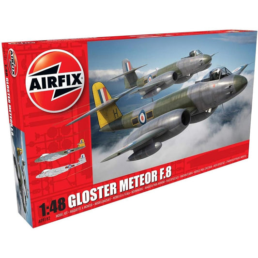Airfix 1/48 Gloster Meteor F.8 X9182 Plastic Model