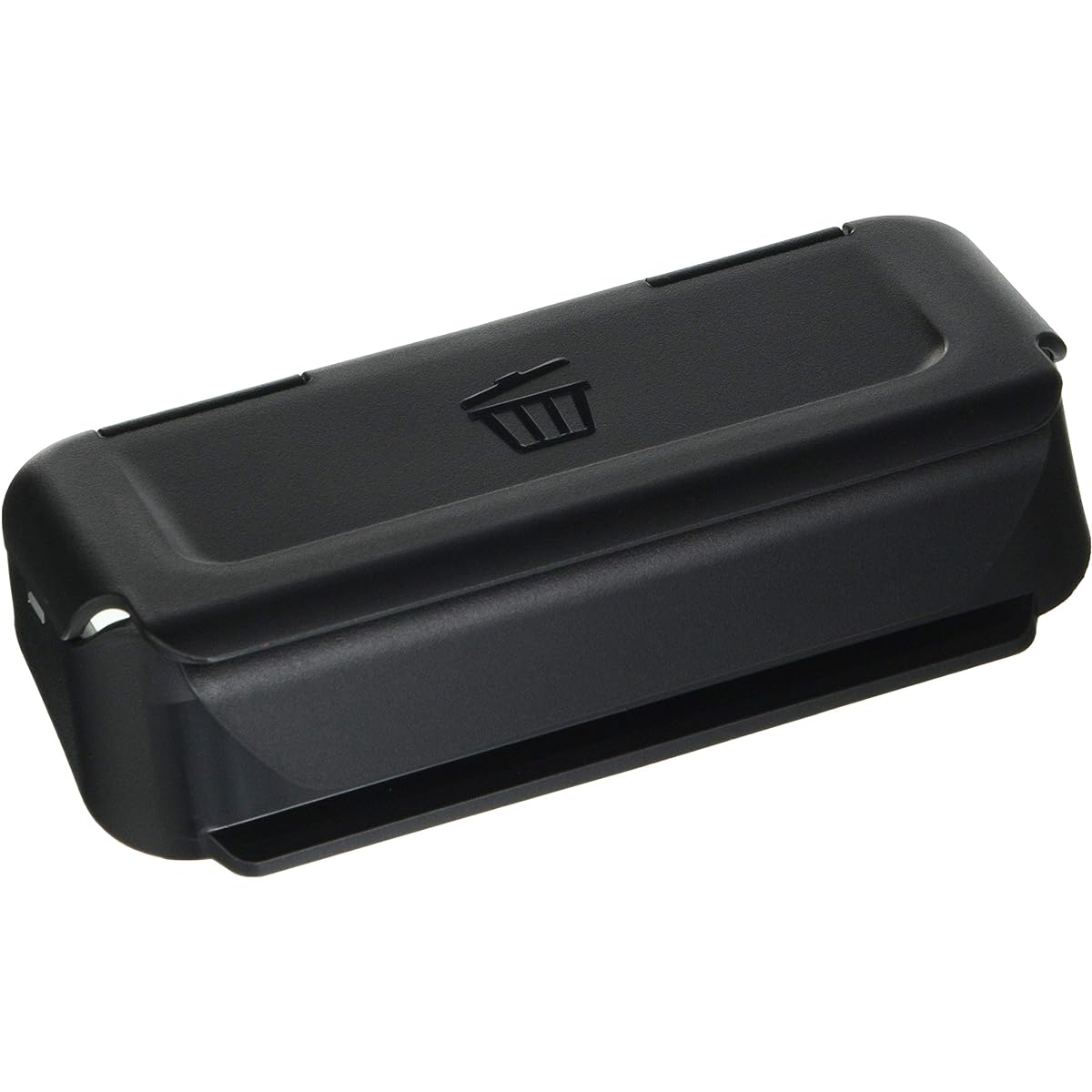 Small trash can black for SKODA door panel 5JA0611079B9