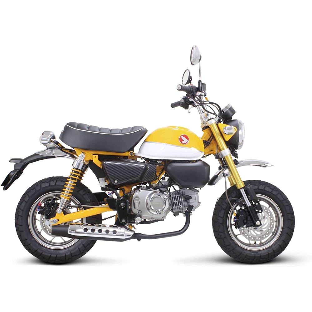 SP Takegawa Muffler SSS Muffler (Sports Star Special Muffler) Government Certification Exhaust Pipe/Silencer: Steel Black Finish Protector: Chrome Plated Monkey 125 (JB02) 04-02-0330