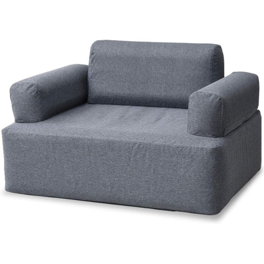 Yamazen Air Sofa Inflatable Sofa [1 Seater/2 Seater/3 Seater] Gray