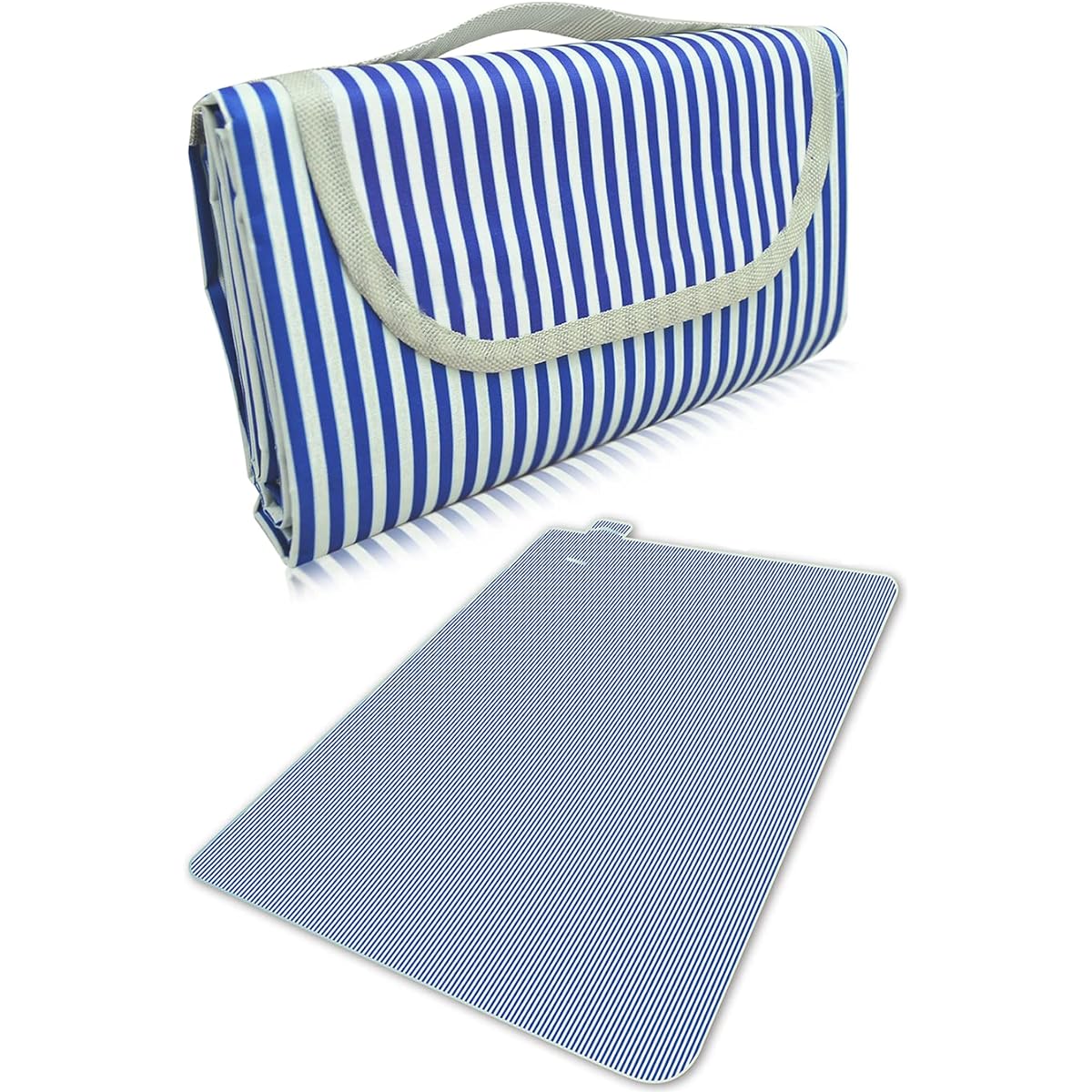 Leisure Sheet Picnic Sheet Compact Folding Lightweight Waterproof Large Washable Mat Excursion Sports Day ARCADY (200 x 150cm, Sea Blue)