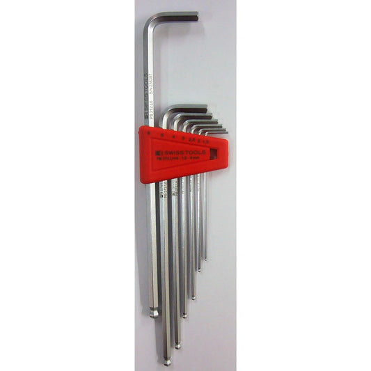 PB long hex wrench set with ball 212LH-6