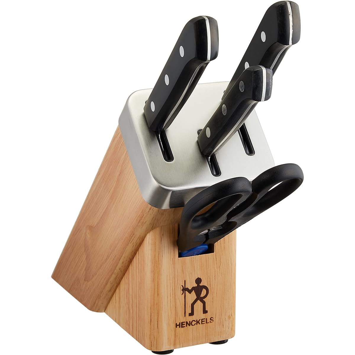 Henckels "Lost Fly Self-Sharpening Knife Block Set" Knife Set Knife Block Sharpener Sharpening [Authorized Japanese Product] 10081-000
