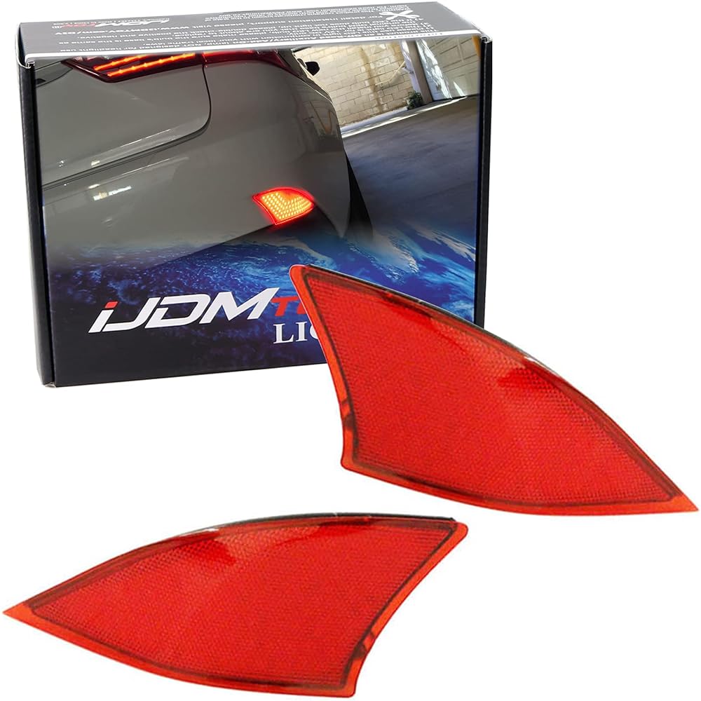 ijdmtoy2oem Red Lens 69 – SMD Red LED banpa-rihurekuta- Brake Tail Signal Light
