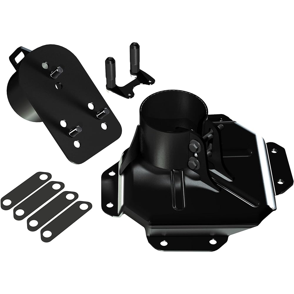 Teraflex JK: Alpha HD adjusterable spare tire mount kit - 5x5 "(SKU4838130)