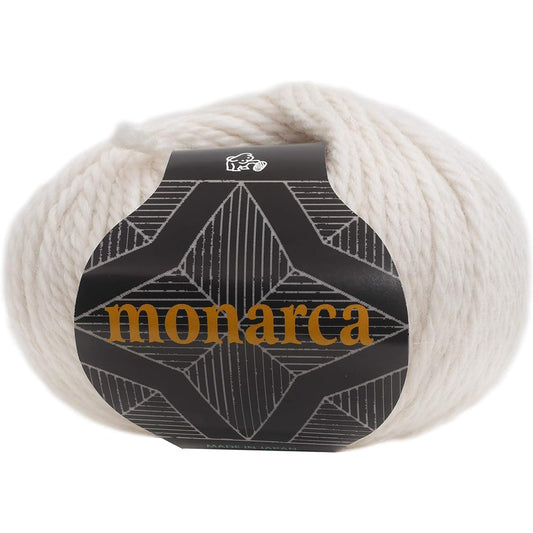 Puppy Monarch Wool Extra Thick Col.901 White 50g Approx. 89m 10 Ball Set 065