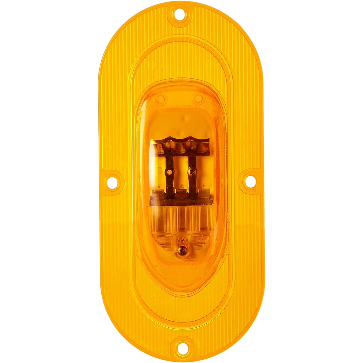 GROTE 54203 SUPERNOVA elliptical LED Side Marker Light (integrated flange mount, Ospin)