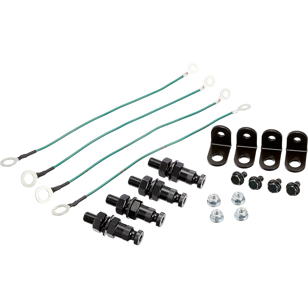 KITACO Turn Signal Kit Rocket Mini Monkey/Gorilla Black/Amber 830-0402110