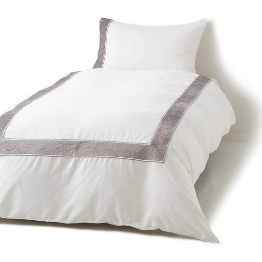 Francfranc Duvet Cover Double Gray x White W190 x D210cm