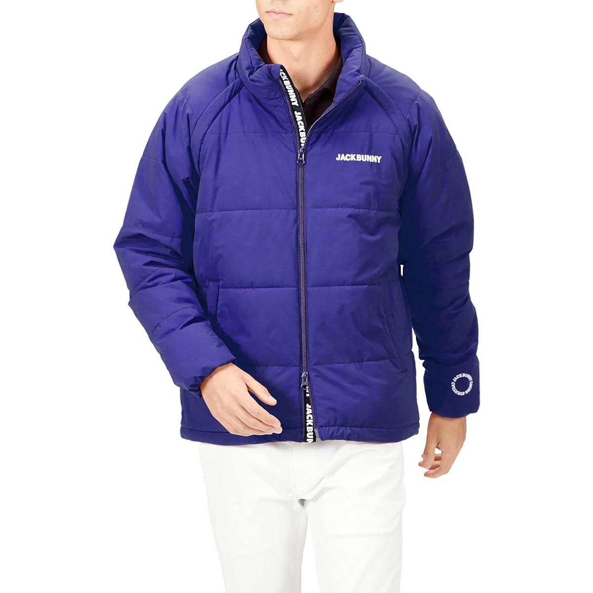 [Jack Bunny] Men's Filled Full Zip Blouson (Stretch/2WAY Specifications) / Golf Outerwear / 262-2220003