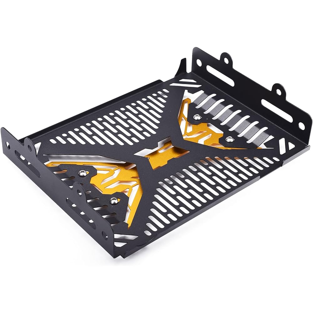 LEDISHUN Radiator Core Protector for Honda CL250 CL500 Radiator Guard (Gold)