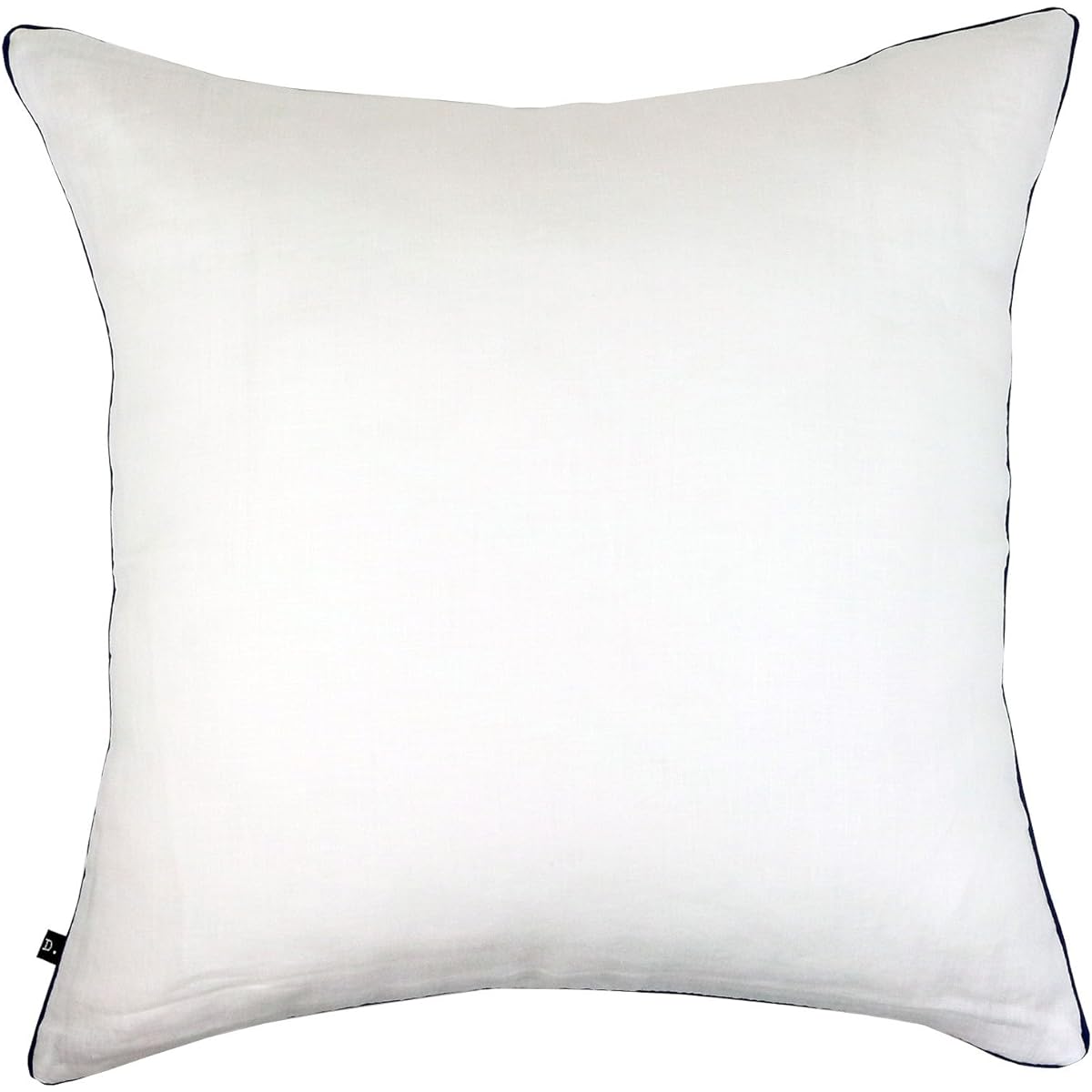 DDintex Cushion Cover 60 Linen White 70 x 70cm [Made with Japanese linen]