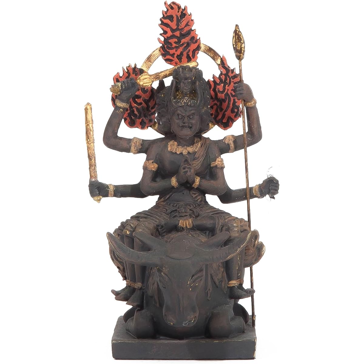 [Officially supervised by Toji Temple] Miniature Buddha statue of Daiitoku Myoo [Kukai 21 three-dimensional mandalas commemorating the 1200th anniversary of the founding of the Shingon sect]