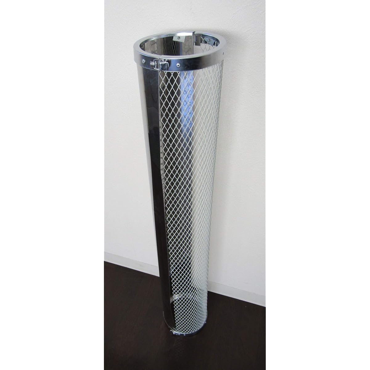 Suzubun Chimney Guard Lath Net + Reflector Ivory