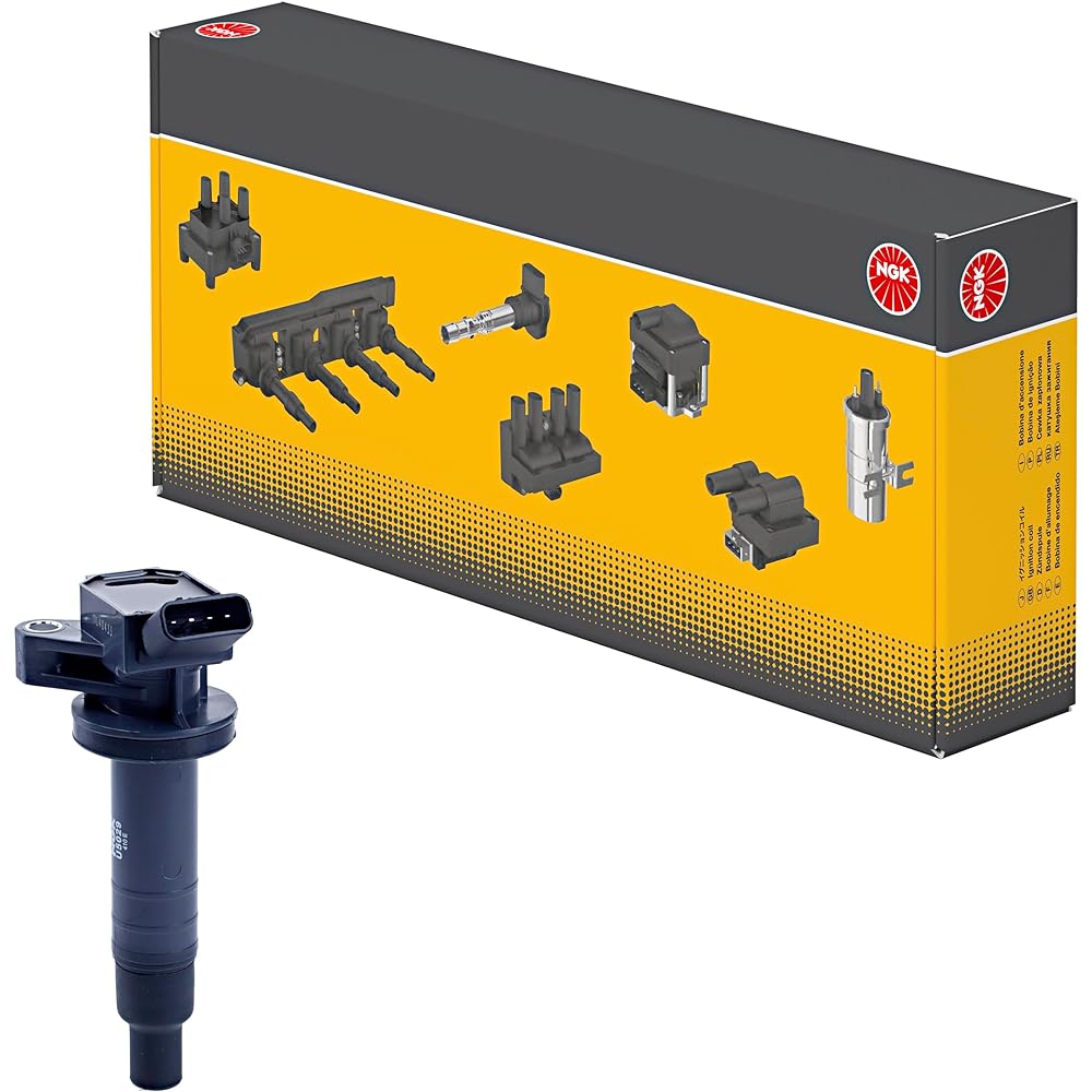 NGK Ignition Coil U5029 [48107] 1 Pack Main Target Genuine Part Number: 90919-02262