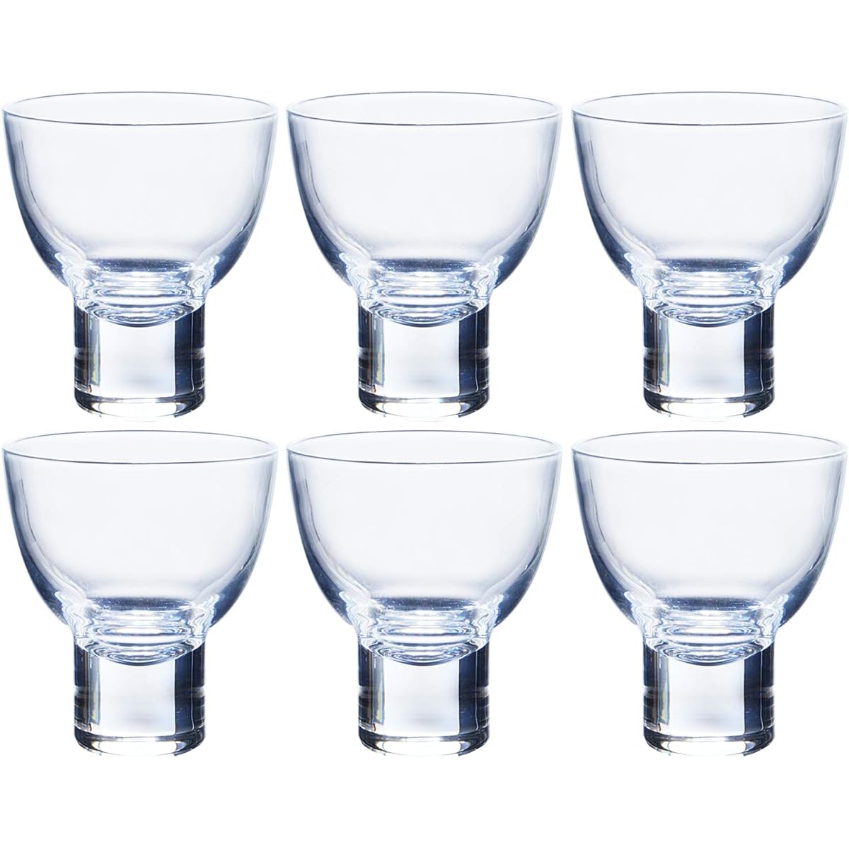 Toyo Sasaki Glass Sake Glass 120ml Made in Japan 10304 Set of 6