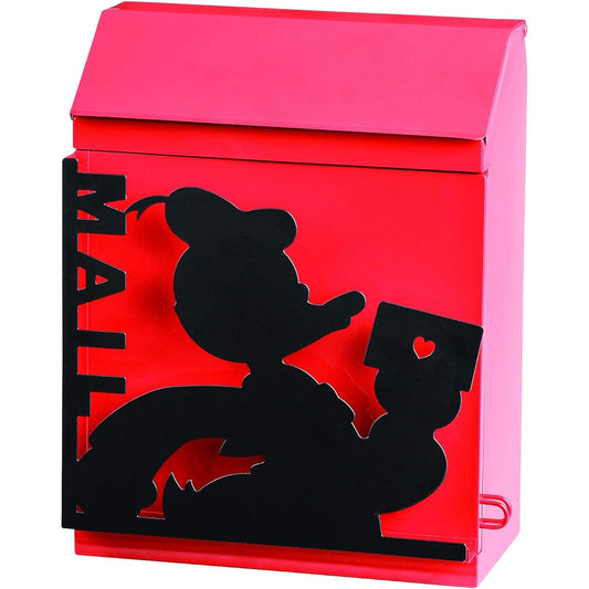 Seto Craft Post Disney Silhouette Series SD-6062 Hanging Post Red/Black Height: Approx. 33.5(cm)