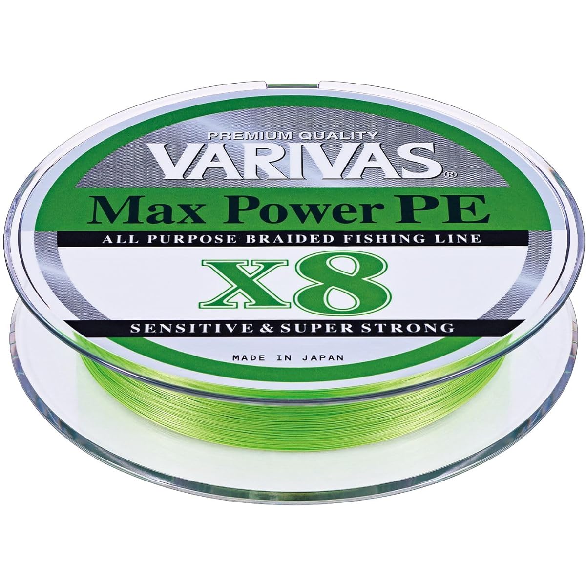 VARIVAS Line Max Power PE X8 Lime Green 150m