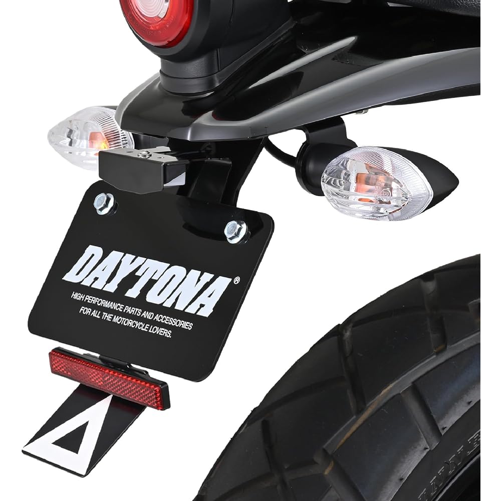 Daytona Motorcycle Fenderless XSR125 (24) LED License Lamp & Reflector Included New Safety Standard Compliant LED Fenderless Kit 35225